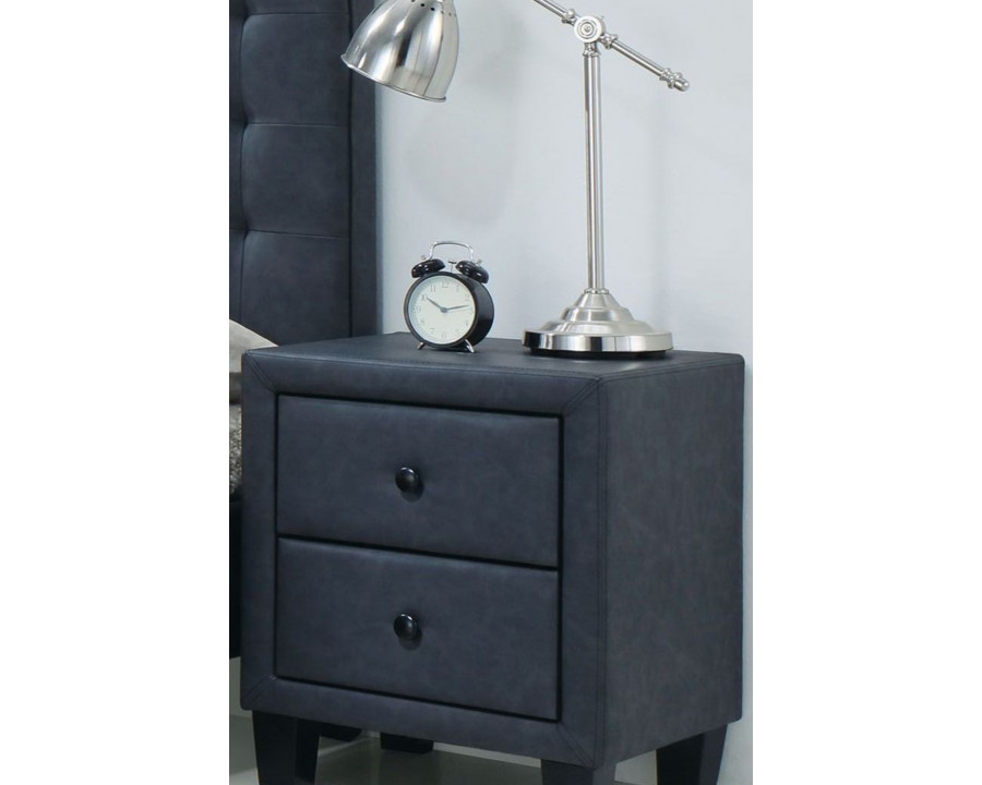 ACME - Saveria Nightstand in Gray