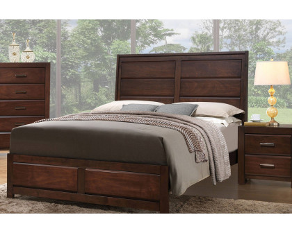 ACME - Oberreit Panel Bed Walnut