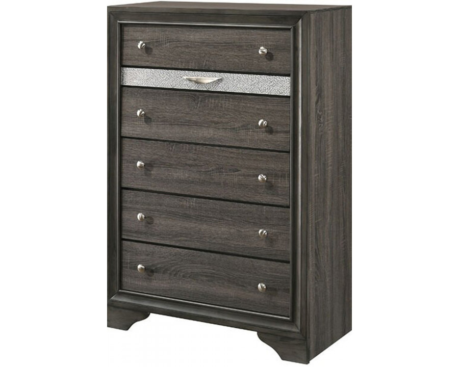 ACME Naima 6 Drawer Chest - Gray