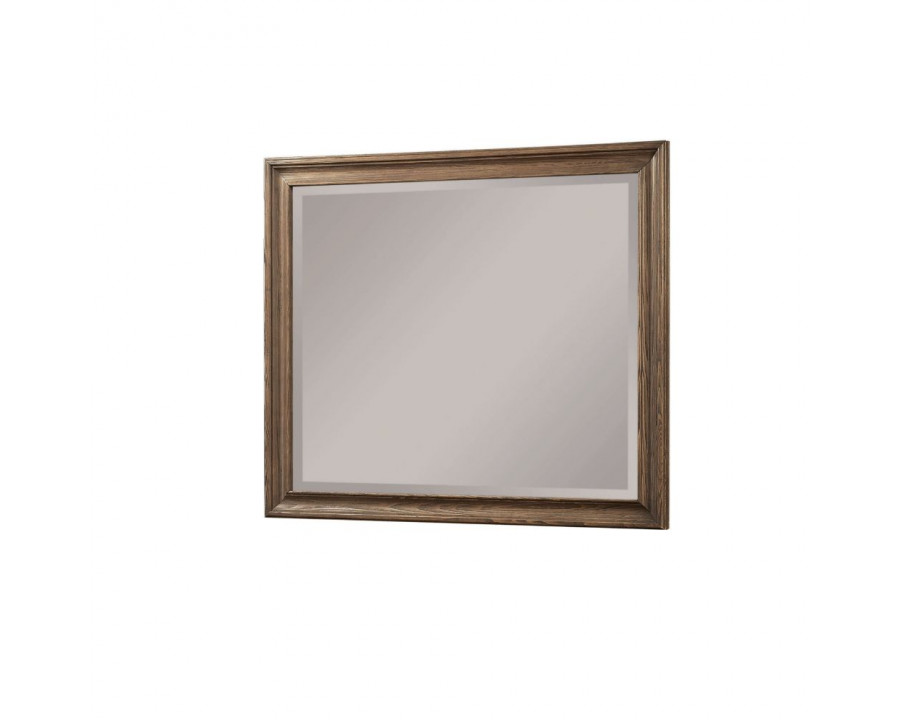 ACME - Inverness (Parker) Mirror in Reclaimed Oak