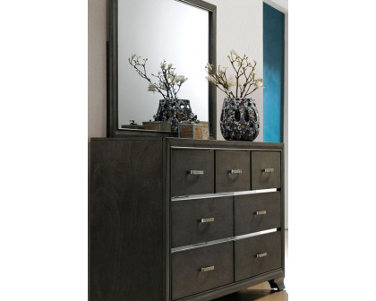 ACME Carine Mirror - Gray