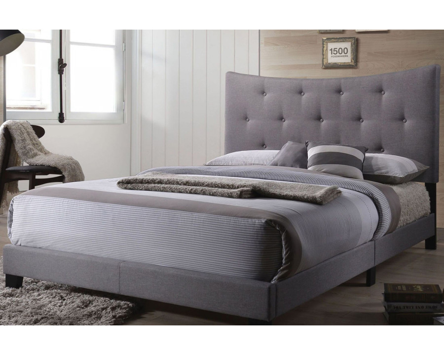 ACME - Venacha Queen Bed in Gray