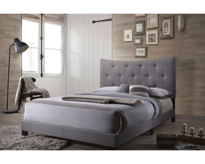 ACME - Venacha Queen Bed in Gray