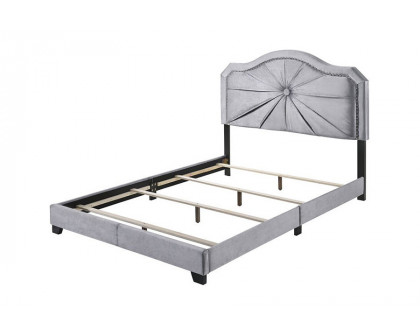 ACME - Frankie Queen Bed in Gray