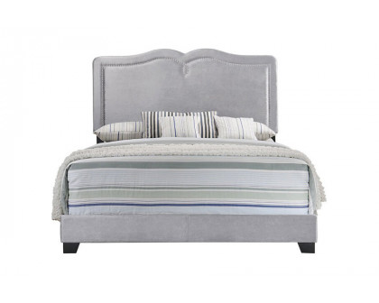 ACME - Reuben Queen Bed in Gray