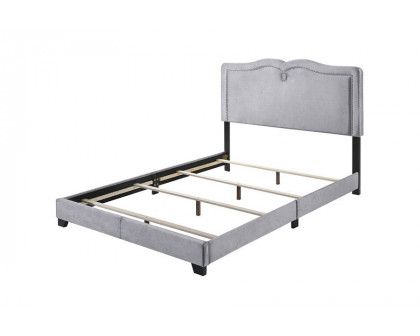 ACME - Reuben Queen Bed in Gray