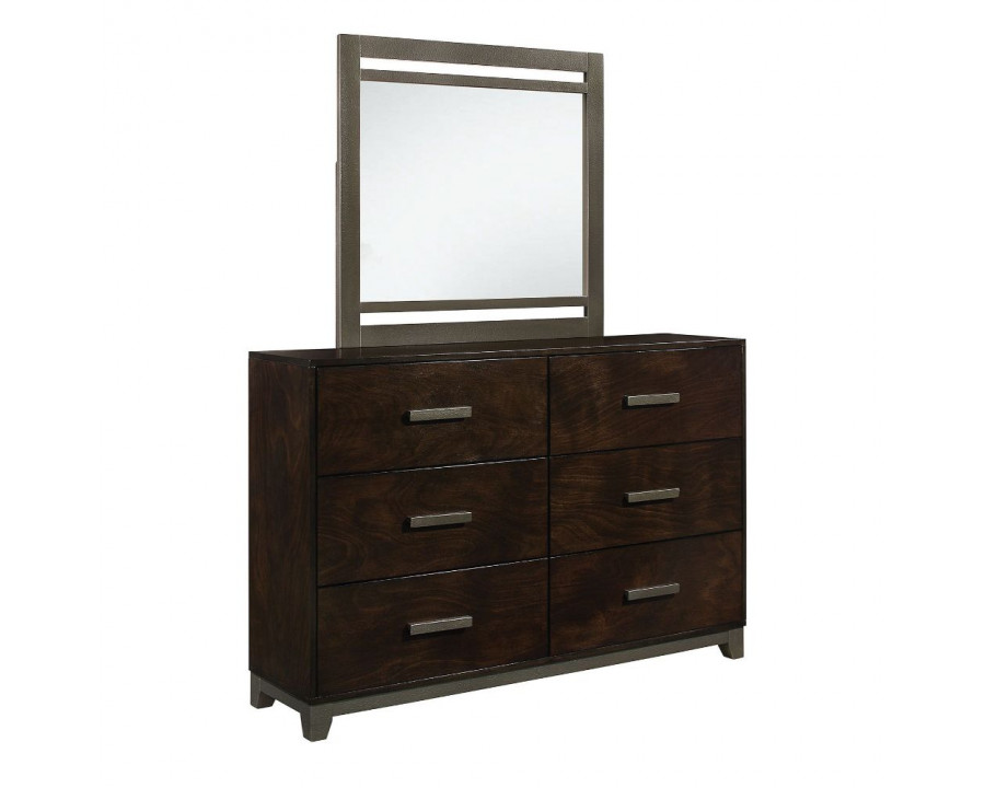 ACME Charleen Mirror - Dark Gray