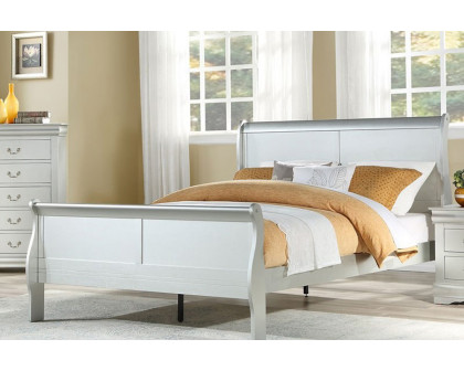 ACME - Louis Philipe Sleigh Bed