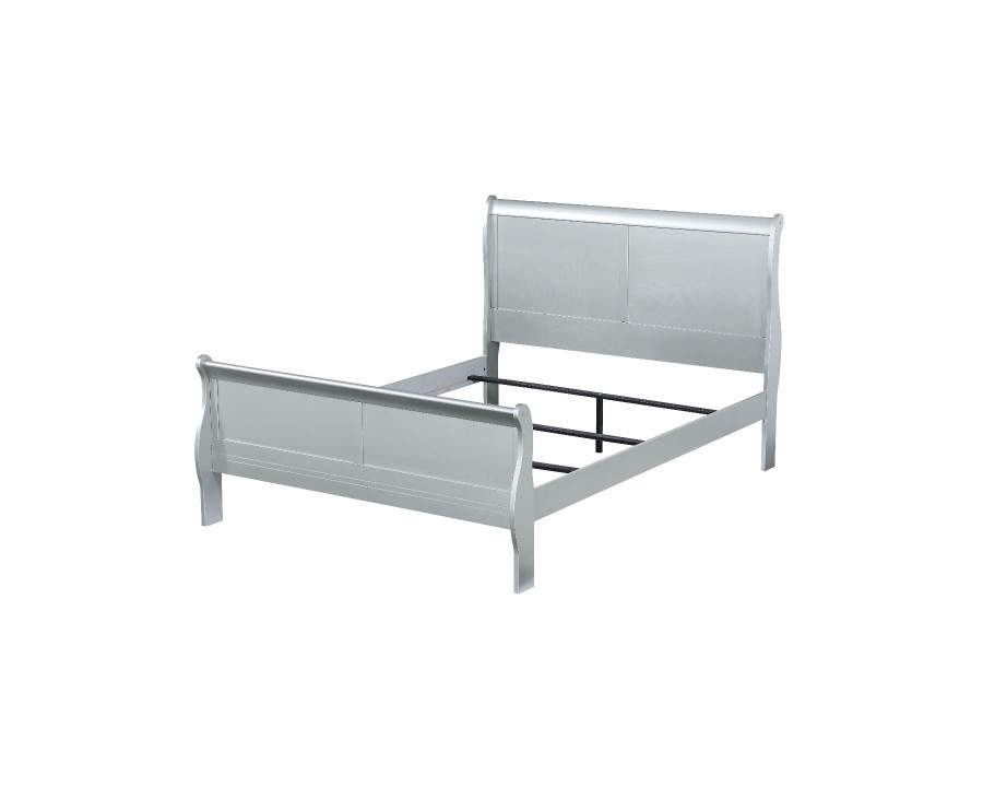 ACME Louis Philippe Full Bed - Platinum