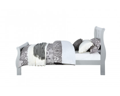 ACME Louis Philippe Full Bed - Platinum