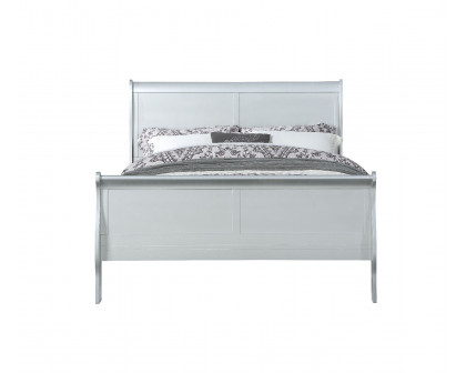 ACME Louis Philippe Full Bed - Platinum