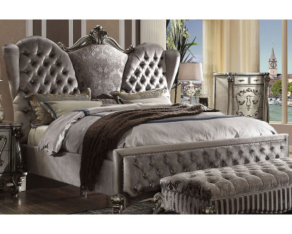 ACME - Versailles Upholstered Panel Bed