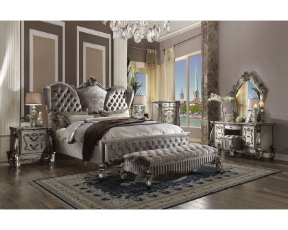 ACME - Versailles Upholstered Panel Bed