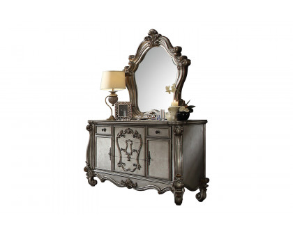 ACME Versailles Dresser - Antique Platinum Silver