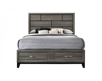 ACME Valdemar Storage Bed - King Size