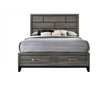 ACME Valdemar Storage Bed - Queen Size