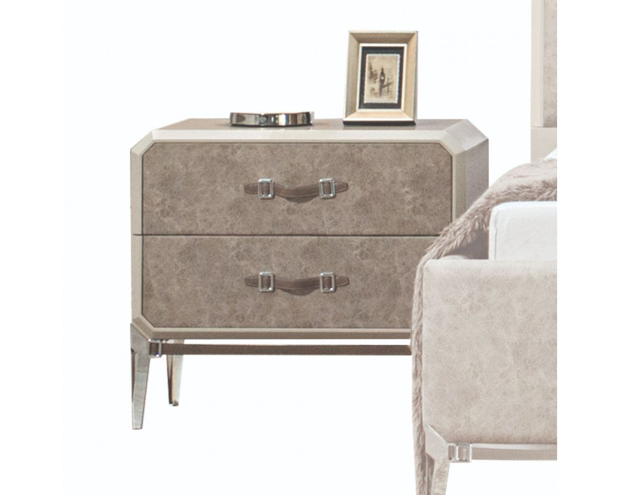 ACME - Kordal Nightstand in Vintage Beige