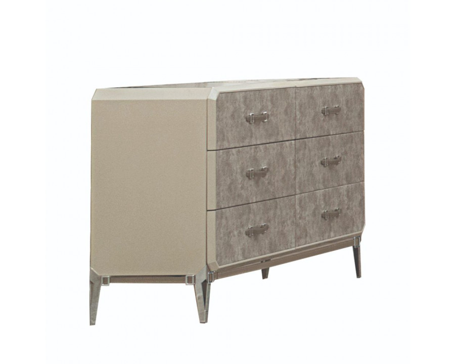 ACME - Kordal Dresser in Vintage Beige PU