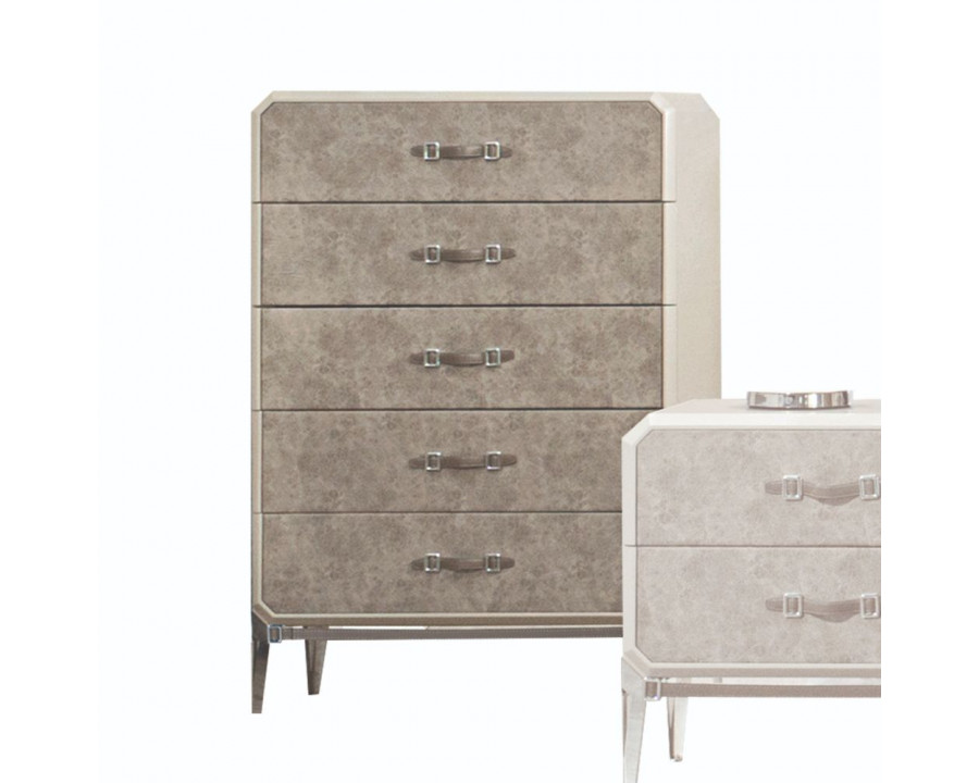 ACME - Kordal Chest in Vintage Beige PU