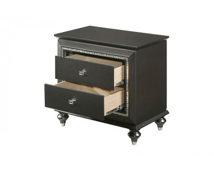 ACME Kaitlyn Nightstand - Metallic Gray