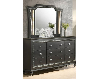 ACME Kaitlyn Dresser - Metallic Gray