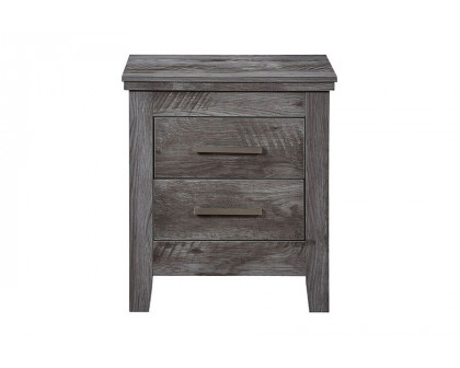 ACME - Vidalia Nightstand in Rustic Gray Oak