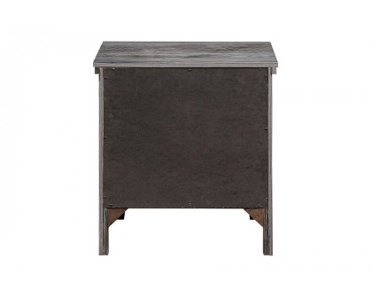 ACME - Vidalia Nightstand in Rustic Gray Oak