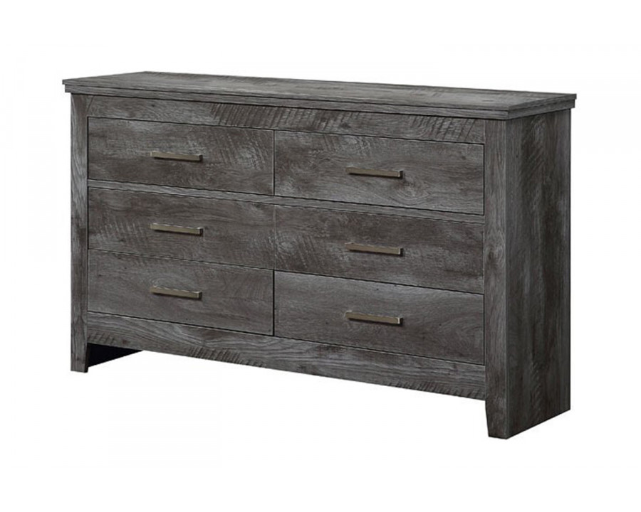 ACME - Vidalia Dresser in Rustic Gray Oak