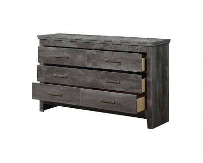 ACME - Vidalia Dresser in Rustic Gray Oak