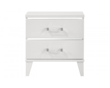 ACME Chelsie Nightstand - White Finish