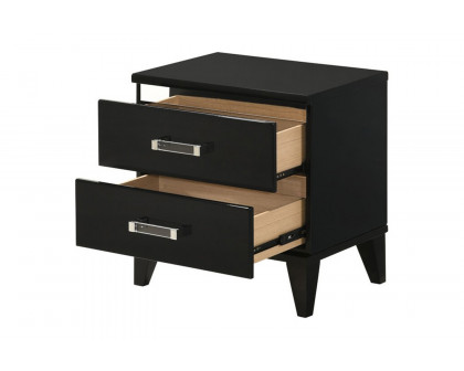 ACME Chelsie Nightstand - Black Finish