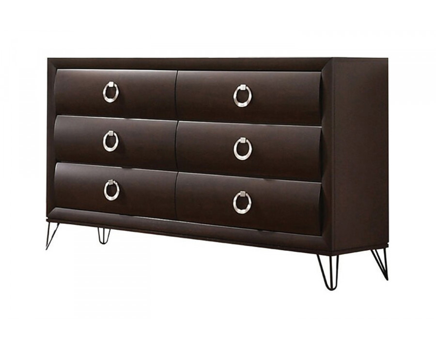 ACME - Tablita Dresser in Dark Merlot