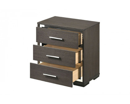 ACME - Escher Nightstand with USB in Gray Oak