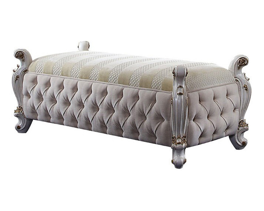 ACME Picardy Bench - Antique Pearl