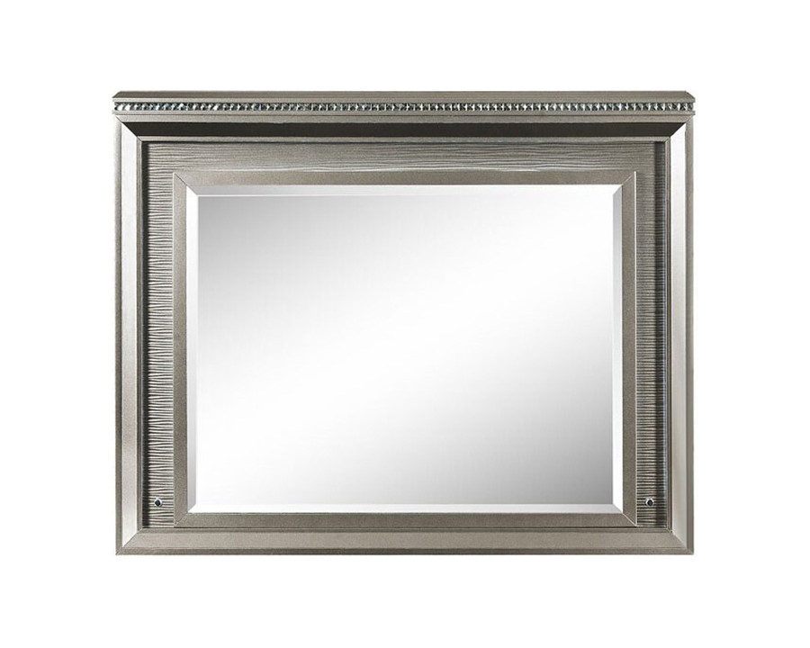 ACME - Sadie Mirror with Led in Dark Champagne