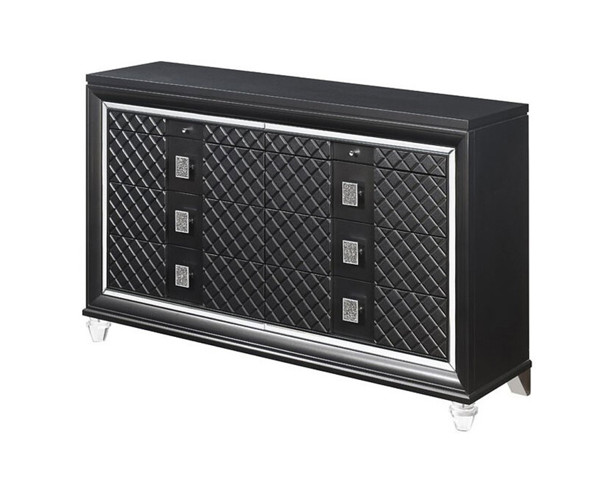 ACME - Sawyer Dresser in Metallic Gray