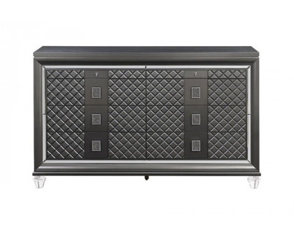 ACME - Sawyer Dresser in Metallic Gray