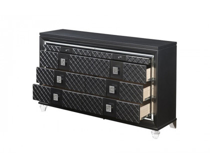 ACME - Sawyer Dresser in Metallic Gray