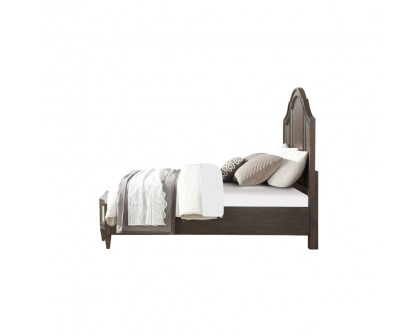 ACME - Peregrine Queen Bed with Storage in Walnut