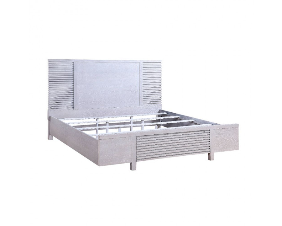 ACME Aromas Queen Bed - White Oak