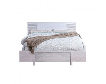 ACME Aromas Queen Bed - White Oak