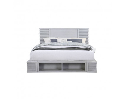 ACME Aromas Queen Bed - White Oak