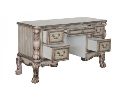 ACME - Dresden Vanity Desk in Vintage Bone White