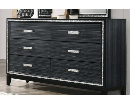 ACME Haiden Dresser - Weathered Black Finish