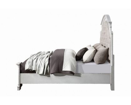 ACME Florian EK Bed - Beige/Antique White