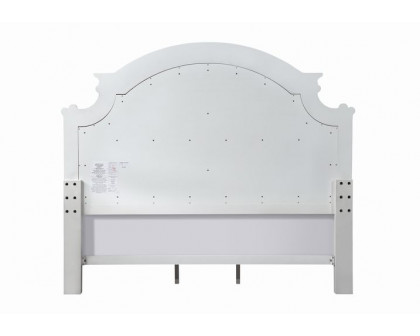 ACME Florian EK Bed - Beige/Antique White