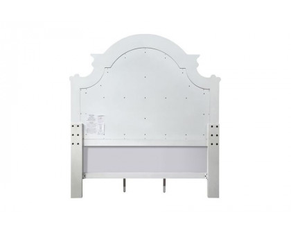 ACME Florian Queen Bed - Beige/Antique White