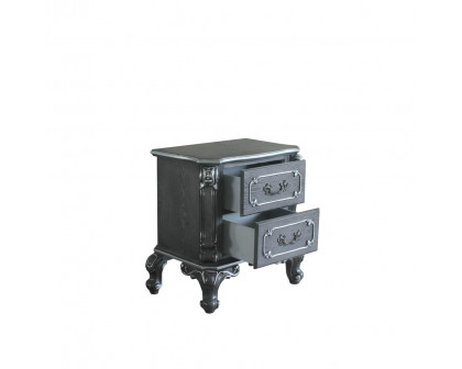 ACME - House Delphine Nightstand in Charcoal