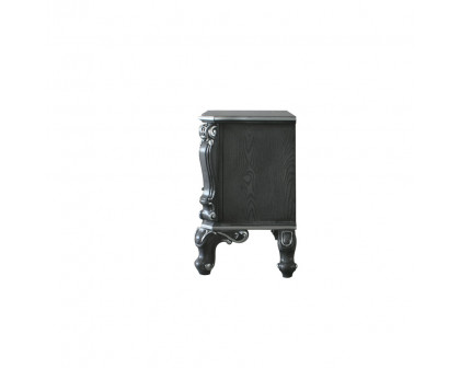 ACME - House Delphine Nightstand in Charcoal