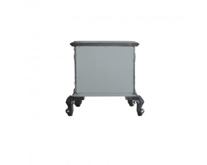 ACME - House Delphine Nightstand in Charcoal